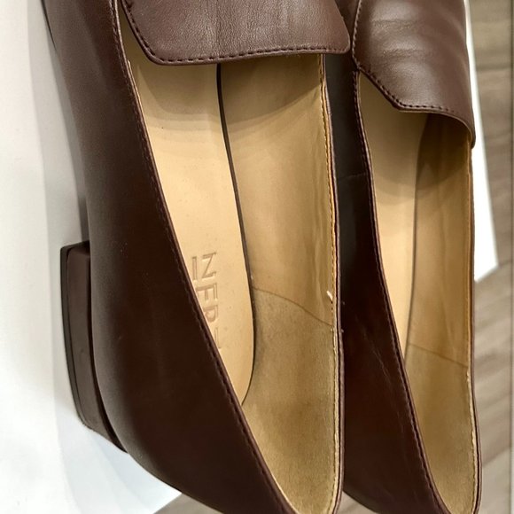 Naturalizer Brown Leather Loafers - Picture 2 of 2
